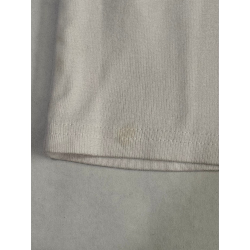 Y2K Tommy Hilfiger White V-Neck Tee - Picture 4 of 4